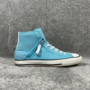 Converse Chuck Taylor All Star Pull Zip Hi 662326F Kids Size 5 Rapid Teal Shoes